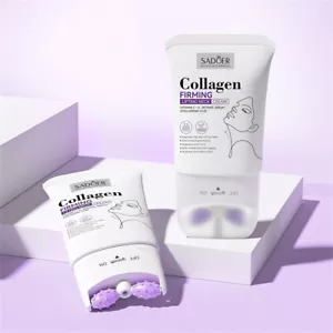 Collagene Crema Collo Rassodante Lifting Idratante Messaggio Schiarente Roller Collo - Foto 1 di 12