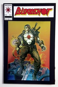 Bloodshot #1 • NM Ungelesen • Valiant Comics 1993 • Chrome Cover • 📽 New Movie - Bild 1 von 12