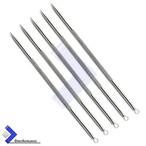 BLACKHEAD BLACK HEAD REMOVER FACE NOSE COMEDONE PORE PIMPLE NEEDLES EXTRACTORS - Picture 1 of 1
