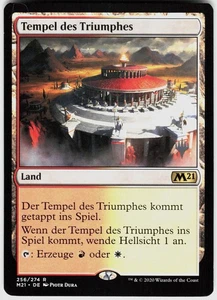 MTG - Temple of Triumph/Tempel des Triumphes - M21 - Deutsch - GD - Bild 1 von 2