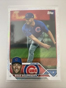 Brad Boxberger 2023 Topps Baseball #590 Foilboard #167/608 Chicago Cubs - Picture 1 of 2