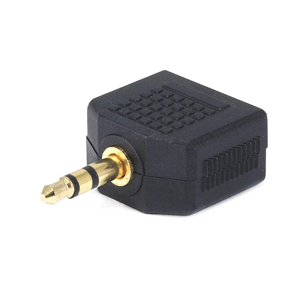 MONOPRICE 7204 3.5mm S Plug to 3.5mm S Jack x2 Splitter 14C314 - Image 1 of 1
