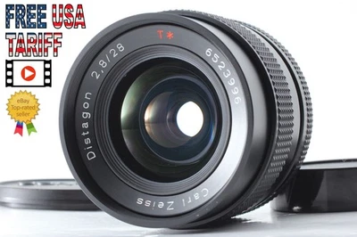 Cla'd [MINT] Contax Carl Zeiss Distagon 28mm f/2.8 AEJ Lens C/Y Mount From JAPAN - Image 1 of 4