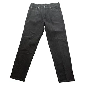 Levis 550 Jeans Mens Size 36x32 Black Relaxed Fit Cotton Denim Y2K - Picture 1 of 6