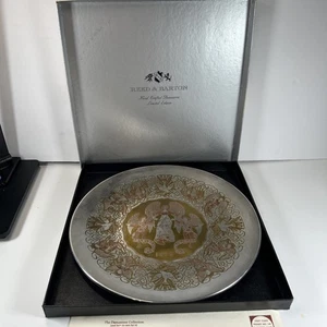 1972-Reed & Barton Piatto Natalizio Collezione Damascena Edizione Limitata di 7500 - Foto 1 di 20