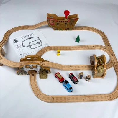 Thomas Wooden Railway Pirates Cove Set COMPLETE Skull Tunnel Ship HTF! - Image 1 of 4