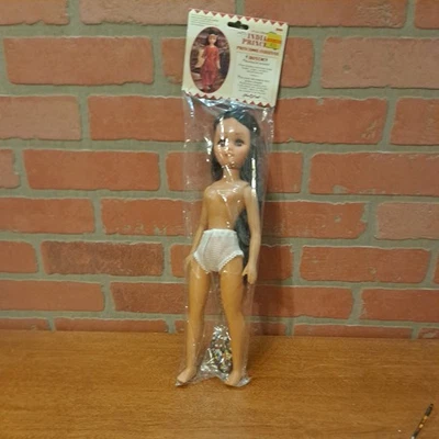 Muñeca PRINCESA INDIA Artesanal Fibra 3202 con Kit de Cuentas 15" Nueva De Colección  Foto 1 de 4