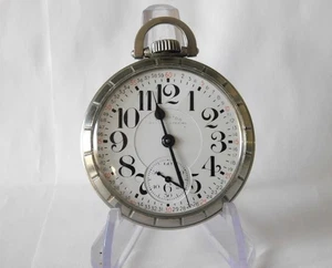 Fine Hamilton 992B railroad watch. Stainless case. Serviced. - Picture 1 of 8
