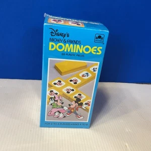 Vintage Disneys Mickey & Friends Dominosteine Golden Western Verlag 4245-1 Neu - Bild 1 von 6