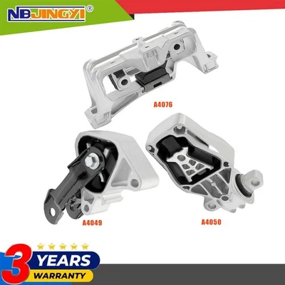 3Pack Engine Motor &Torque Strut Mount Fits Mercedes-Benz CLA250 GLA250 GLA45 Foto 1 de 4