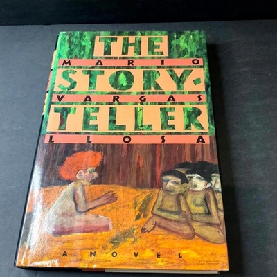 The Storyteller by Mario Vargas Llosa First US Edition Book 1989 Hardcover DJ - Image 1 of 4
