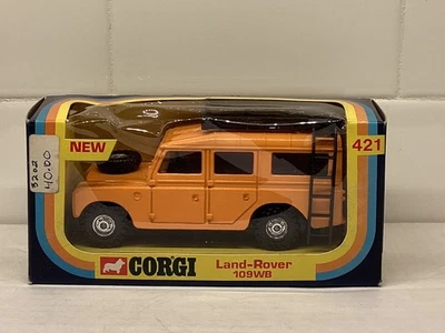 Corgi Vintage Nº 421 LAND-ROVER 109WB EN CAJA ORIGINAL ~ ¡N/M! Foto 1 de 4