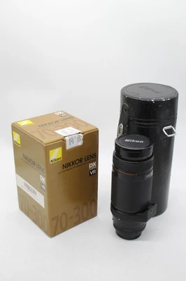 F x2 Vintage Nikon Camera Lenses Inc. Boxed AF-P DX Nikkor 70-300mm, AF Nikkor - Image 1 of 4