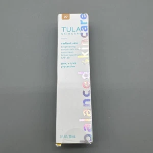 Neu im Karton - Tula Skincare Strahlende Hautaufhellung LSF 30 - 1 Unze LICHTNEUTRAL -WARM - Bild 1 von 5