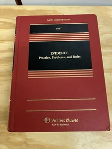 Evidence: Practice, Problems, and Rules Connected Casebook (Aspen Ca - GOOD - Picture 1 of 7