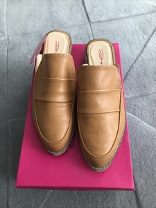 Dolcis Dunne Faux-leather Tan Slip-on Slider Sandal Shoe. UK Size5. - Picture 1 of 23