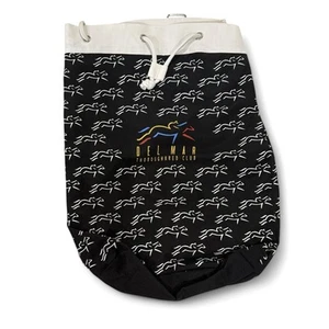 RARE Vintage Del Mar Thoroughbred Park Horse Racing Racetrack Reusable Tote Bag - Picture 1 of 5