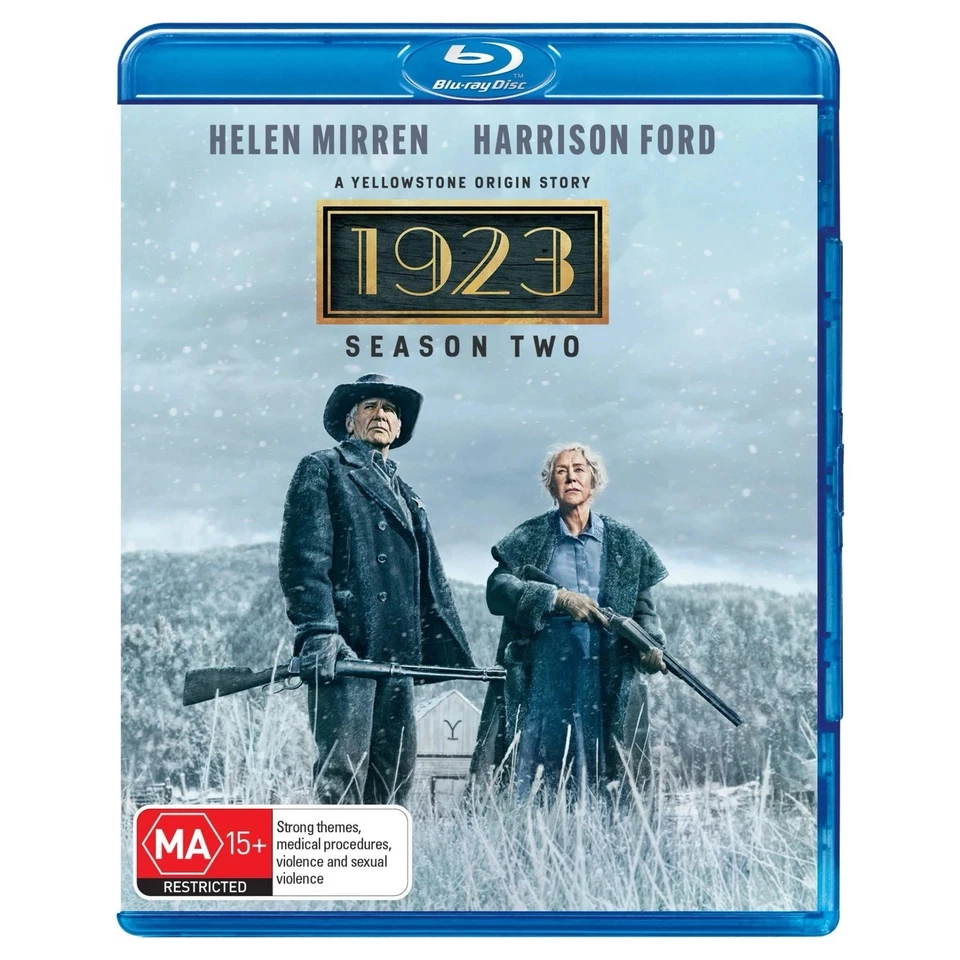 1923 A Yellowstone Origin Story Season 2 Blu-ray BRAND NEW Region B GENUINE - image 1 of 1