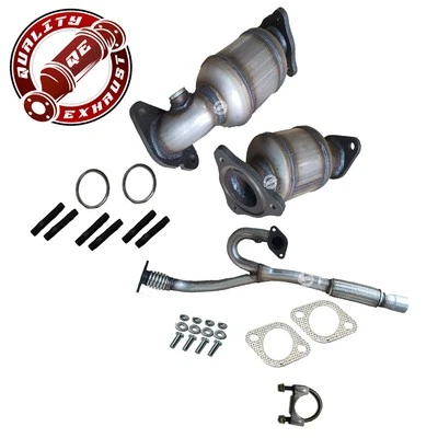 Convertidor catalítico y tubo flexible de escape Buick LaCrosse 3,6 L 2010 2011 Foto 1 de 4