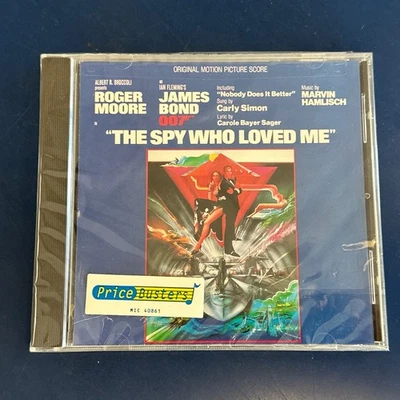 Sealed New “Spy Who Loved Me” Original Movie Soundtrack CD James Bond 007 - Image 1 of 2