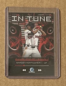 2024 Bowman Draft In Tune Braden Montgomery #IT-8 RC Boston Red Sox - Picture 1 of 2