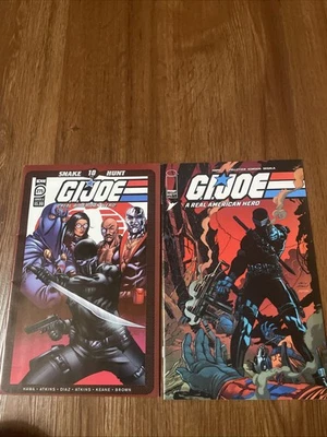 G.I. Joe: A Real American Hero 275 & 306 (2020 IDW) CASI NUEVO "Snake Hunt" lote de 2 números Foto 1 de 4