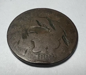 1828 Grande Centesimo - Danneggiato - Grande Data - N2 - Foto 1 di 2