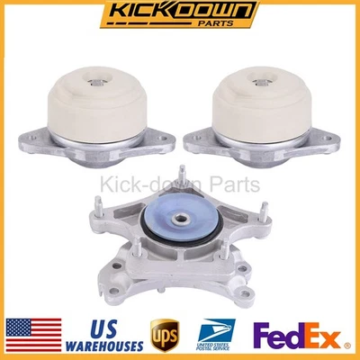 3PCS Engine Motor & Trans Mounts For Mercedes-Benz GLK350 2010-2015 9924 9914 Foto 1 de 4