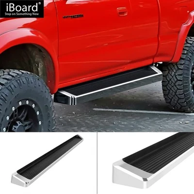 Tablas de correr iBoard de 6" aptas para cabina extra Tacoma 95-04 Foto 1 de 4