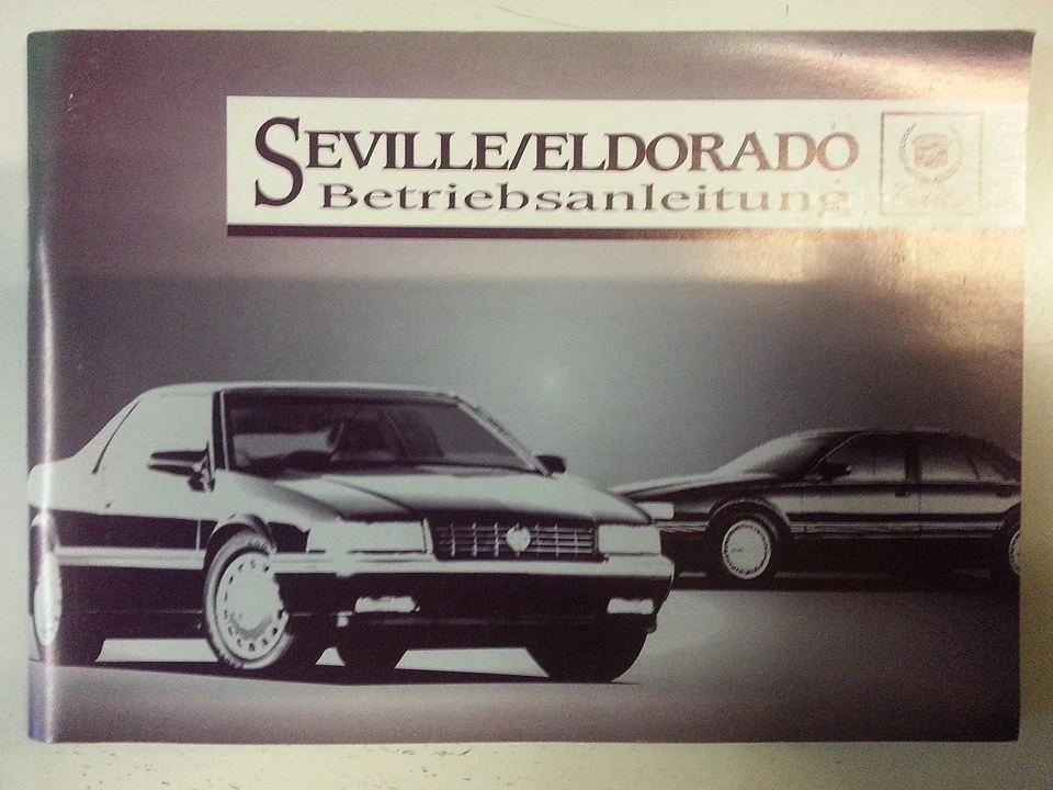 Betriebshandbuch Istruzioni/Proprietari Manuale Cadillac Seville & Eldorado 1994 - Immagine 1 di 1