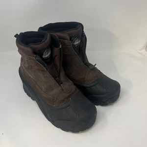 Itasca Traverse Damen-Winterstiefel Leder Frontreißverschluss schneebraun Größe 9 - Bild 1 von 10