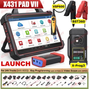 LAUNCH X431 PAD 7 X-PROG 3 Car Diagnostic Scanner Tool IMMO Key Programming TPMS - Picture 1 of 17