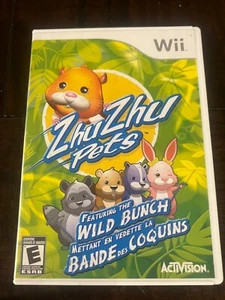 Zhu Zhu Pets: Featuring the Wild Bunch (Nintendo Wii, 2010) CIB - Picture 1 of 4