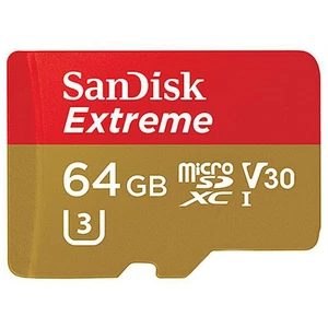 SanDisk 32GB/64GB Extreme Micro SDHC UHS-I U3 4K 90MB/S Memory Card Class 10 - Photo 1 sur 8