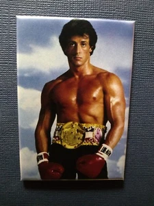 Rocky Balboa 1 of 2 - Refrigerator / Fridge / Locker Magnet 2 x 3 inch - Picture 1 of 1