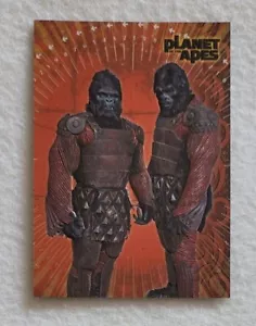 Topps Planet of the Apes - The Movie Foil Embossed Trading Card F-3  - Picture 1 of 1