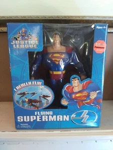 Brand New 2003 Fusion Toys DC Comics Justice League Flying SUPERMAN Toy - Picture 1 of 9