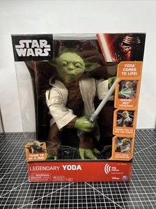 Star Wars Legendary Yoda 16" sprechende interaktive Jedi Figur Spin Master versiegelt - Bild 1 von 12