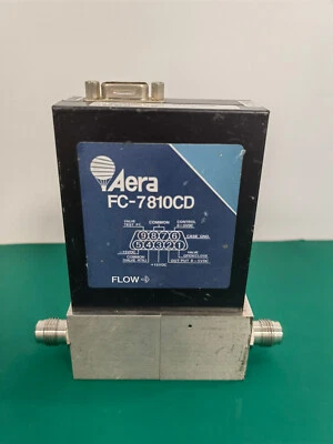 AERA Mass Flow Controller FC-7810CD O2 20SLM 4V 9PIN MFC - Image 1 of 4