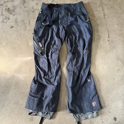 Spyder Dermizax-EV 20000mm Thinsulate Mens Blue Snow Pants Snowboard L Cargo Ski - Image 1 of 4