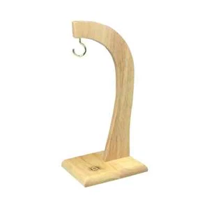 Apollo Banana Tree to Keeps Bananas Fresh curved Shaped Hevea Wood with Base - Picture 1 of 2