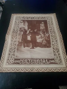ORIGINAL 1840-1940 100 YEAR CENTENNIAL MENU FOR ANTOINE'S RESTAURANT NEW ORLEANS - Picture 1 of 6