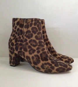 Neu Nine West Stiefel Schuhe Kunstfell Tierdruck nicht übereinstimmend - Bild 1 von 9