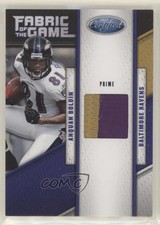 2011 Certified Fabric of the Game Prime /50 Anquan Boldin #2