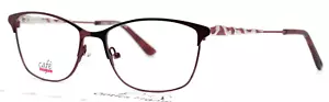 CAFE LUNETTES 3241 #2 Raspberry Womens Cat Eye Eyeglasses 52-16-135 B:36 - Picture 1 of 13