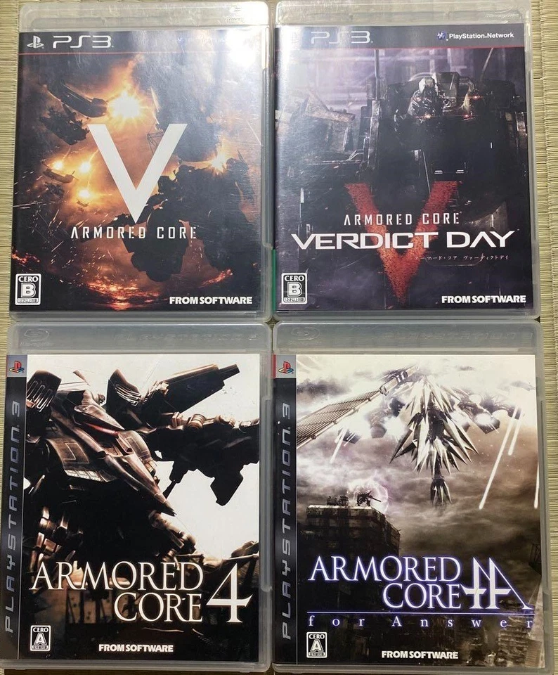 PS3 Armored Core 4 For Answer V Verdict Day set Japan PlayStation 3 - Image 1 of 1