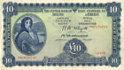 Ireland - 10 Pounds - P-59c - 1955 dated Foreign Paper Money - Paper Money - For