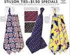 Vintage Mens Neckties Stilson Tie Ad 1940S 8X11 Great Colorful  # 4