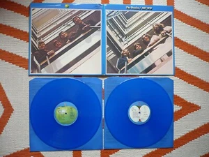 The Beatles 1967-1970 Double Blue Vinyl UK 1978 Apple 6/5/2/3 Matrix 2 LP - Imagen 1 de 23
