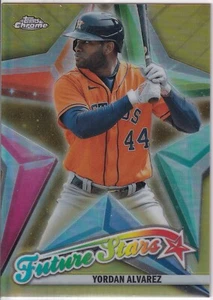 Yordan Alvarez - /50 GOLD Future Stars - 2022 Topps Chrome - Picture 1 of 2